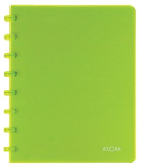 Atoma Trendy cahier, ft A5, 144 pages, PP, lign&eacute;, couleurs assorties