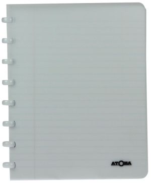 Atoma cahier, ft A5, PP, 144 pages, lign&eacute;, couleurs assorties