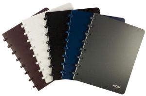 Atoma cahier, ft A5, PP, 144 pages, lign&eacute;, couleurs assorties