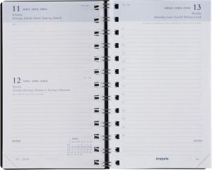 Brepols agenda Breform Polyprop 6 langues, rouge, 2026