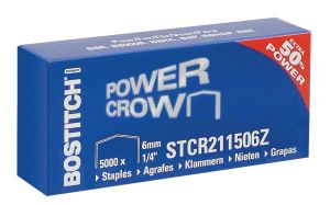 Bostitch nietjes STCR211506Z, 6 mm, voor B8R, B8HC, B8HDP, B8P, B8E, doos van 5.000 nietjes