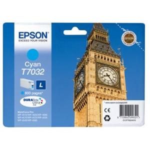 Epson WP4000/4500 inktcartridge cyaan st