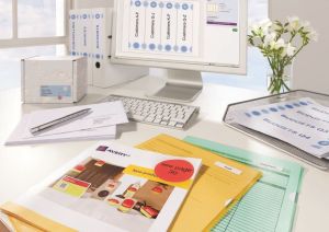 Zweck Printbare insteekkaarten voor ordnerrug ft 3 x 19 cm, rug van 4 cm, 225 stuks