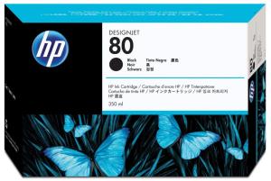 HP ink cartridge C4871A HP 80 zwart350ml
