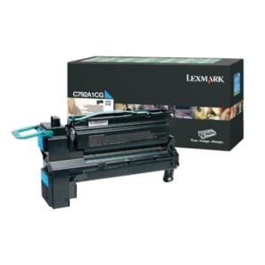 Lexmark C792, X792 toner cyaan 6.000 pag