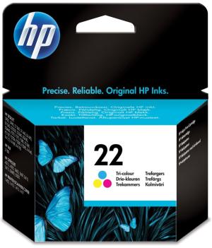 HP ink cartridge C9352A HP 22 driekleure