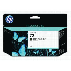 HP inktcartridge 72, 130 ml, OEM C9403A, zwart mat