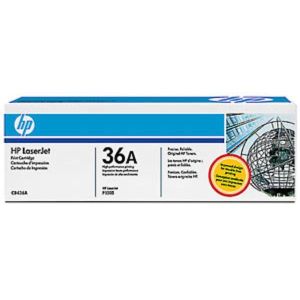 HP toner 36A, 2 000 pagina's, OEM CB436A, zwart