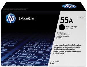 HP toner 55A CE255A, noir - 6.000 copies