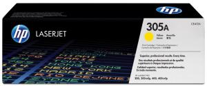 HP toner 305A CE412A, geel 2600 pag