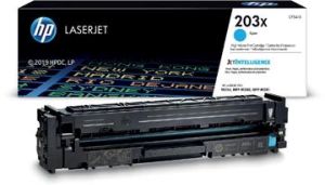 HP toner 203X, 2.500 pagina's, OEM CF541X, cyaan