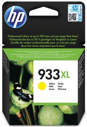 HP cartouche d'encre nr 933 XL jaune (CN