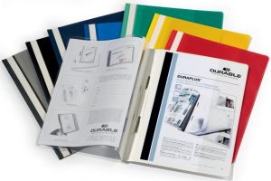 Durable personaliseerbare snelhechtmap Duraplus wit