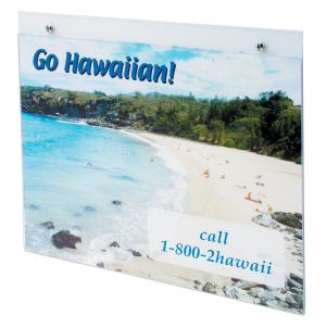 Deflecto muurfolderhouder landscape, ft 