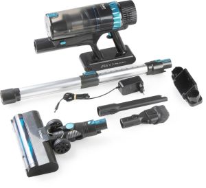 Domo steelstofzuiger 2 in 1 met oplaadbare batterij, 29,6 V, 60 min