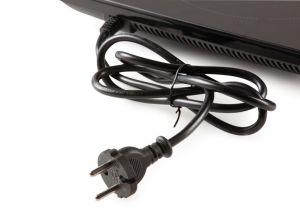 Domo inductiekookplaat, 1 vuur, 2000W, zwart