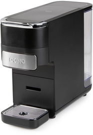 DOMO Cafeti&egrave;re 4 en 1 (Nespresso, Dolce gusto, dosettes, caf&eacute; moulu), noir
