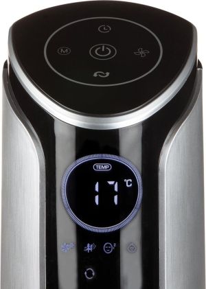 Domo ventilateur colonne digital, hauteur 107 cm, multi-angle
