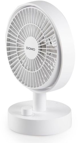 Domo ventilateur de table, rechargeable via USB-C