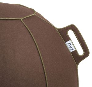 Vluv Velt zitbal Brown-Melange / Green 65cm