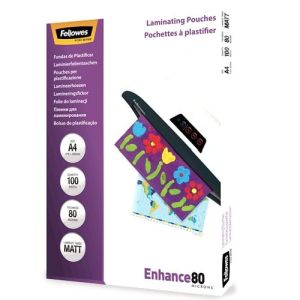 Matte lamineerhoezen A4 80 Micron (100 stuks)