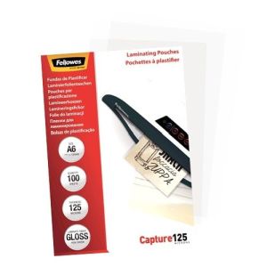Fellowes Lamineerhoezen A6 111 x 154 mm - 125 micron (100)