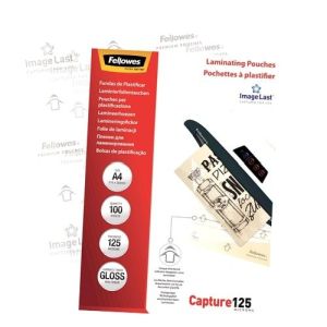 Fellowes lamineerhoes A4 125 micron (100)