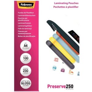 Fellowes lamineerhoezen A4 250 &micro; (100)