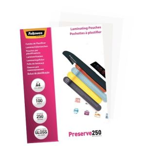 Fellowes lamineerhoezen A4 250 &micro; (100)
