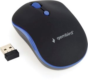 Gembird draadloze optische muis, blauw