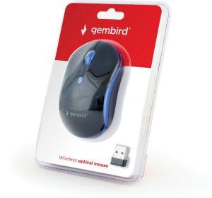Gembird draadloze optische muis, blauw