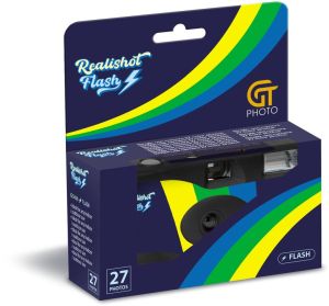 Realishot wegwerp fototoestel, 27 foto's