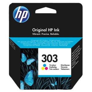 HP 303 cartouche d'ence 3-couleurs 165 pages T6N01AE