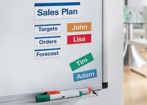 Avery Zweckform magneetetiketten, ft 78 x 28 mm, zonder coating, 90 etiketten, wit