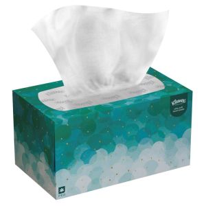 Kleenex essuie-mains en papier Ultra Soft Pop-up, enchev&ecirc;tr&eacute;s, 1 pli, 70 feuilles, en bo&icirc;te distributrice
