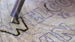 Kangaro carbonpapier, ft A4 (21 x 29,7 cm), blauw, pak van 10 vel