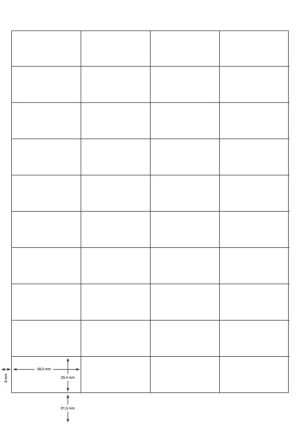 Q-CONNECT etiketten, wit, rechte hoeken, 48,5 x 25,4 mm, 100 vel, 40 etiketten per vel
