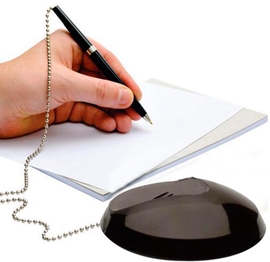 Q-CONNECT stylophore, noir, avec 3 recharges bleu