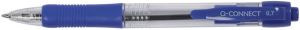 Q-Connect balpen retractable, medium pun