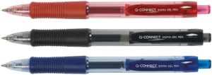 Q-CONNECT Sigma gelpen, 0,5 mm, zwart