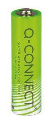 Q-CONNECT batterij, alkaline, AA, blister van 4 stuks