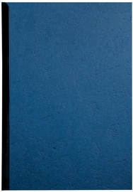 Q-CONNECT couvert A4 grain cuir 250 grammes 100 pi&egrave;ces blue