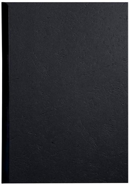Q-CONNECT couvert A4 grain cuir 250 grammes 100 pi&egrave;ces noir