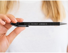 Q-CONNECT balpen Lambda, 0,5 mm, medium punt, zwart