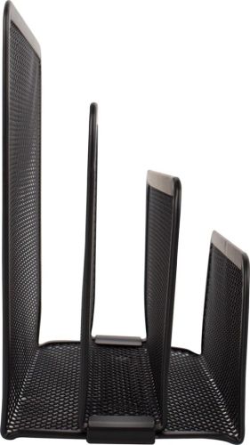 Q-CONNECT briefhouder 3 delig metaal zwart