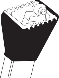 Q-CONNECT escabeau en aluminium, 2 marches