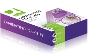 Q-CONNECT lamineeretui 2x 125 micron 65x95mm 100 stuks