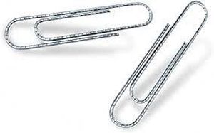 Q-CONNECT papierklemmen, 77 mm, doos van 100 stuks