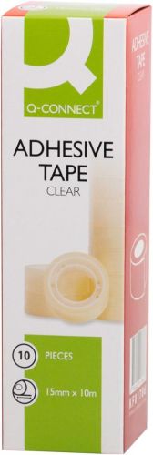 Q-CONNECT ruban adh&eacute;sif, PP, ft 15 mm x 10 m