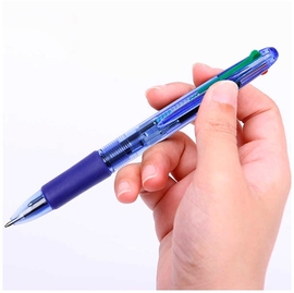 Q-CONNECT stylo 4 couleurs, 0,7 mm, pointe moyenne